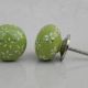 Lime Tiny Flower Knob (1)